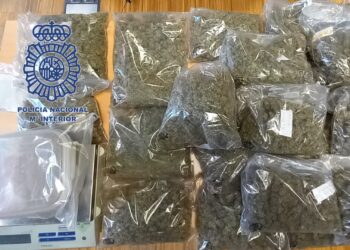 Detenido un vecino de Vigo al que se le intervinieron más de 7 kilos de marihuana y hachís