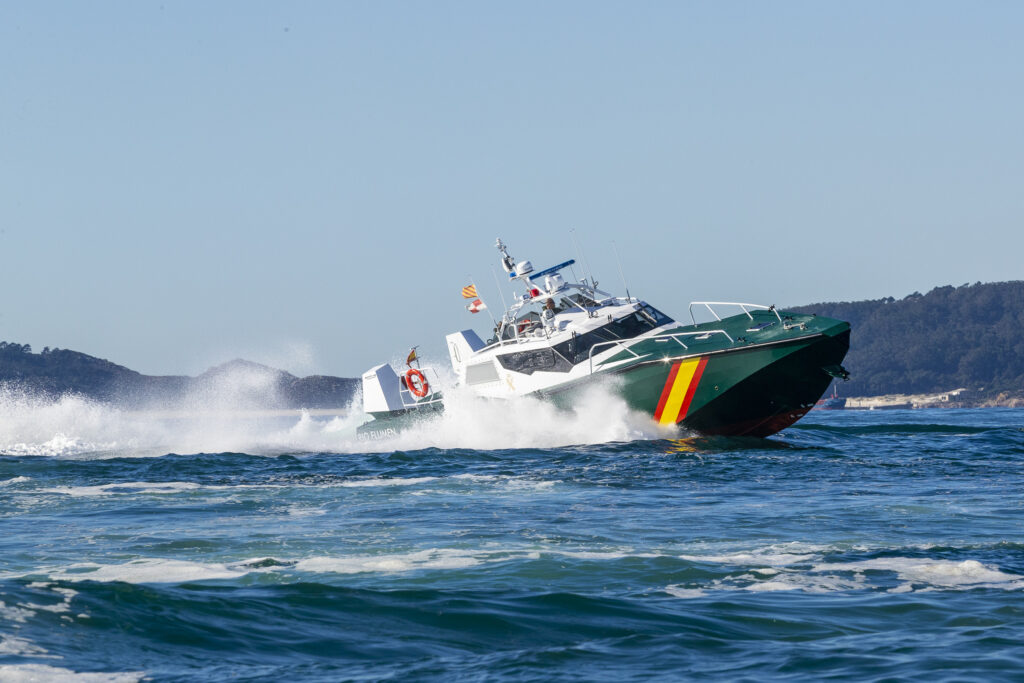 Patrullera pionera "made in ría de Vigo" para interceptar a narcos en el Estrecho