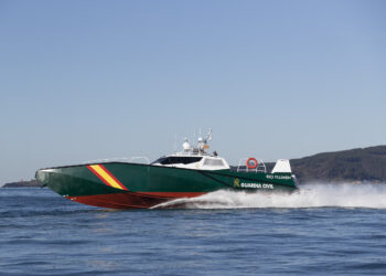 Patrullera construida por Aister para la Guardia Civil