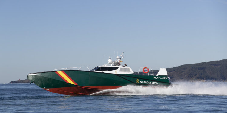 Patrullera construida por Aister para la Guardia Civil