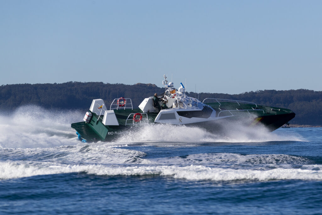 Patrullera pionera "made in ría de Vigo" para interceptar a narcos en el Estrecho