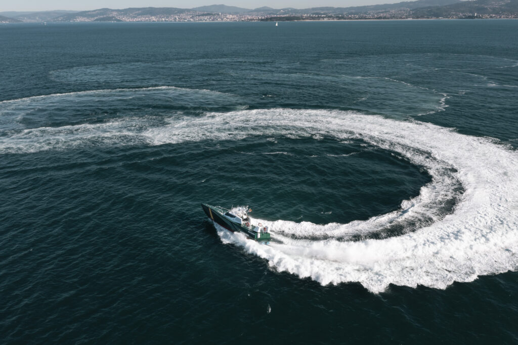 Patrullera pionera "made in ría de Vigo" para interceptar a narcos en el Estrecho