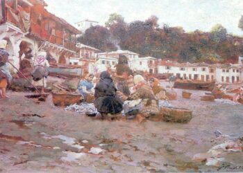 El Vigo del siglo XIX inmortalizado por Francisco Pradilla