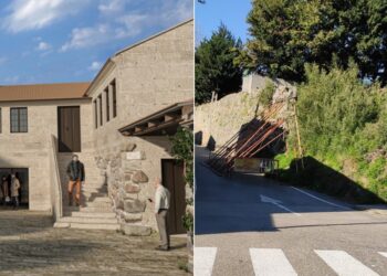 Patrimonio da vía libre a dos proyectos en pazos de Vigo: la rehabilitación de Raposeira y el muro de la Pastora