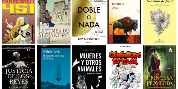 15 novelas y cómics de aventuras publicados en febrero que no te puedes perder