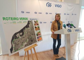 Tapias propone un ‘Roteiro Verde’ de 45 kilómetros que vertebre y conecte toda la ciudad de Vigo