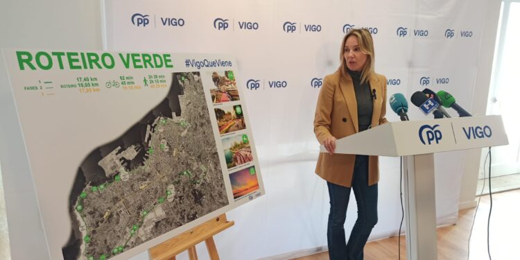Tapias propone un ‘Roteiro Verde’ de 45 kilómetros que vertebre y conecte toda la ciudad de Vigo