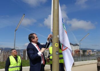 La Vía Verde de Vigo recibe su bandera azul