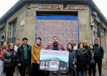 El BNG de Vigo propone convertir la fábrica de pintura de Teis en una gran factoría de creación cultural