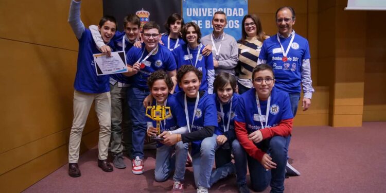 Las Acacias-Montecastelo gana en Burgos la First Lego League