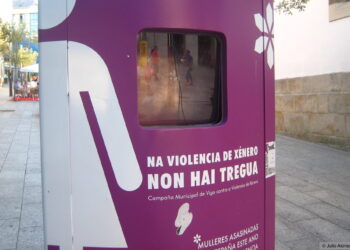 No es la primera vez que desde esta atalaya reivindicamos el antiguo contador de violencia de género que existía en la ciudad de Vigo y que se aprecia en esta fotografía