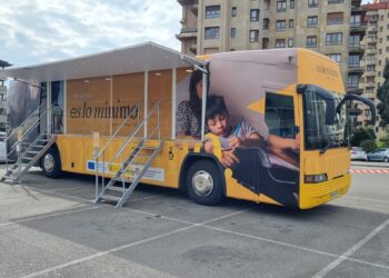Llega a Vigo el bus informativo del Ingreso Mínimo Vital
