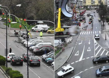 El tráfico recupera parte de la normalidad en el entorno del estadio de Balaídos