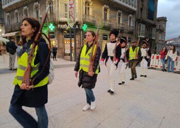 Vigo ya ‘argalla’ el ataque a los franceses: la Reconquista celebra su ensayo general