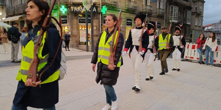 Vigo ya ‘argalla’ el ataque a los franceses: la Reconquista celebra su ensayo general