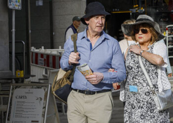 Los teléfonos móviles situaron a Vigo a la cabeza del turismo extranjero en Galicia en enero