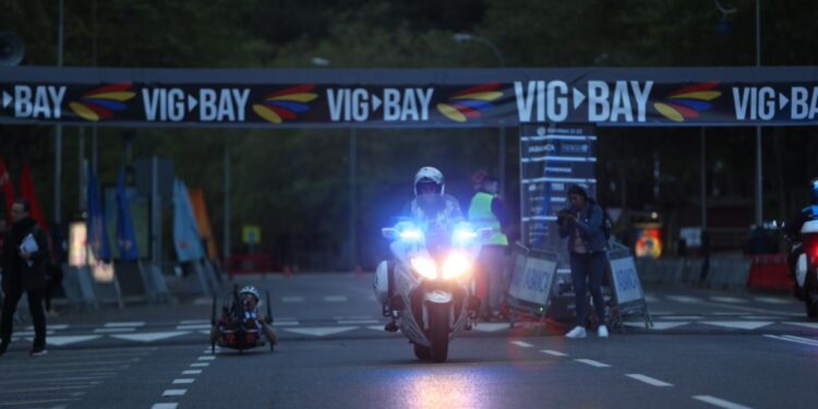 Los cortes de tráfico que dejará la Vig-Bay este domingo en Vigo y Baiona