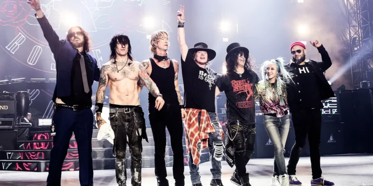 Las entradas para ver a Guns N’ Roses en Vigo, en preventa el 29 de marzo y venta general el día 30