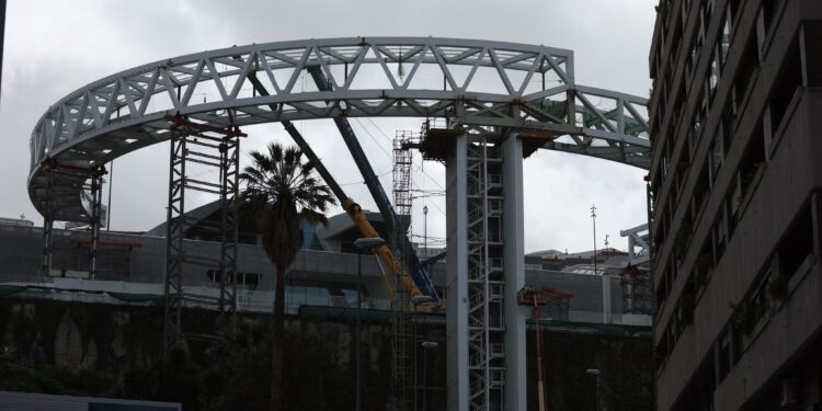 Los avances en la construcción del Halo permiten la reapertura del túnel de Lepanto