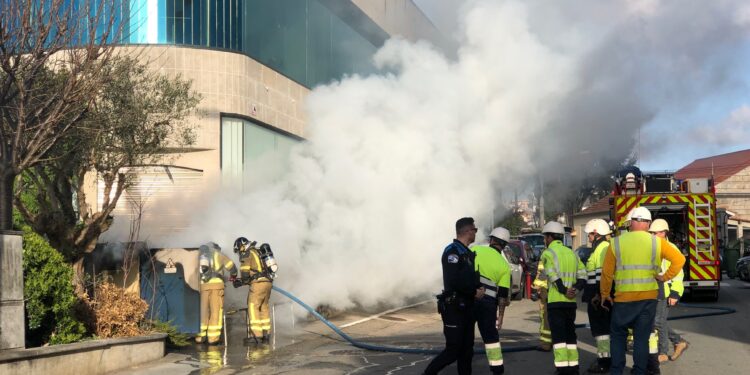 conato de incendio en Gradiant