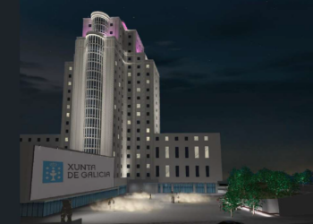 Patrimonio Cultural autoriza la iluminación exterior de la Ciudad de la Justicia de Vigo
