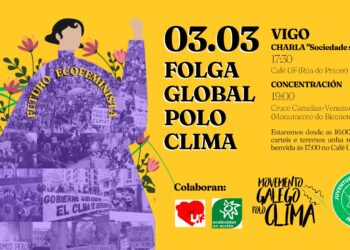 Vigo se suma este viernes a la convocatoria internacional del movimiento Juventud por el Clima