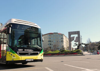 Salen a la calle los nuevos buses de Vitrasa: 29 unidades, la mayoría con tecnología híbrida