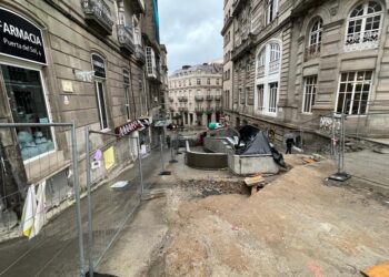 Marea afirma que las obras de Porta do Sol son «la versión viguesa de la Cidade da Cultura de Santiago»