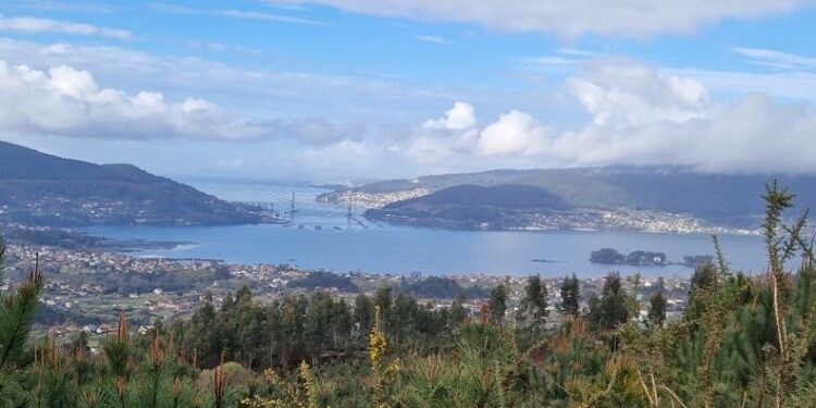 Ruta gratuita para contemplar la ría de Vigo desde los montes de Redondela