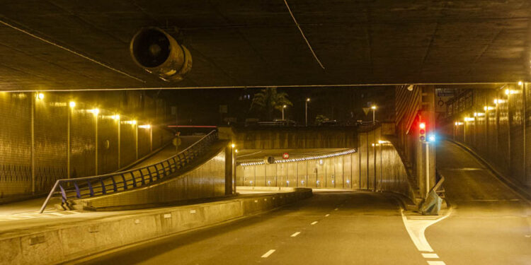 El ‘nuevo’ túnel de Beiramar se pone a prueba: “Aviso de emergencia. Deben evacuar el edificio”