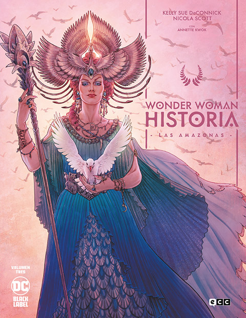 7) Wonder Woman: Historia, volumen 3, de Kelly Sue DeConnick y Nicola Scott.