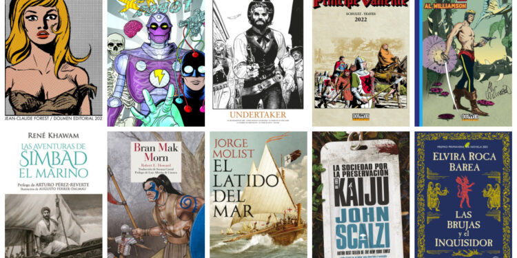 15 novelas y cómics de aventuras publicados en marzo que no te puedes perder
