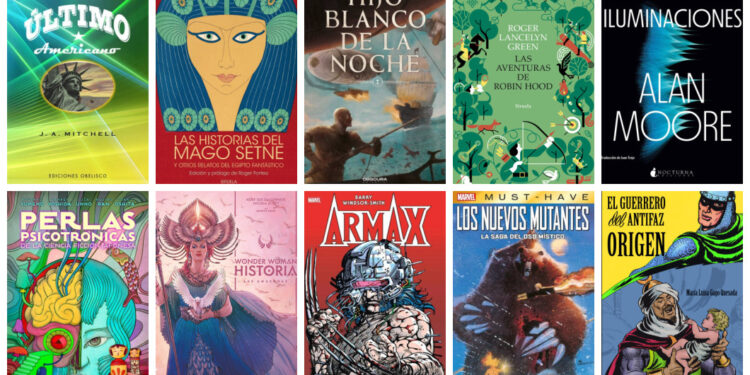 15 novelas y cómics de aventuras publicados en abril que no te puedes perder