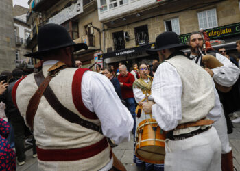 El Casco Vello de Vigo recibe un aluvión de «reconquistadores» antes de su día grande