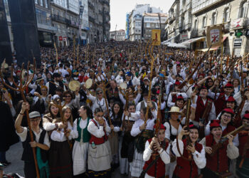 Los franceses «huyen» ante la avalancha viguesa