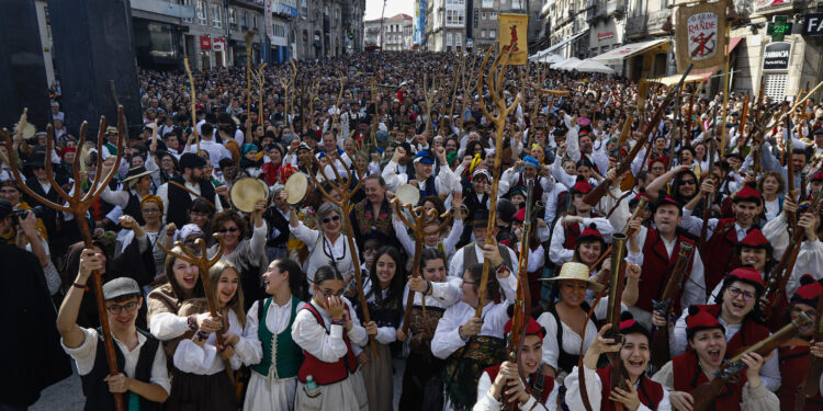 Los franceses «huyen» ante la avalancha viguesa