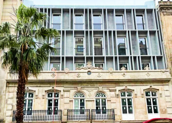 Rehabilitación del edificio de García Olloqui 3, obra de Jenaro de la Fuente Domínguez a principios del siglo XX