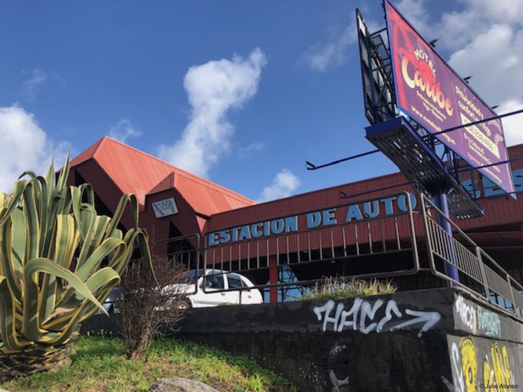 aspecto actual de la antigua Estación de Autobuses de Vigo, que estuvo en funcionamiento más de treinta años