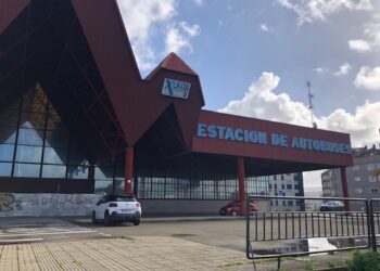 Este es el aspecto actual de la antigua Estación de Autobuses de Vigo, que estuvo en funcionamiento más de treinta años.