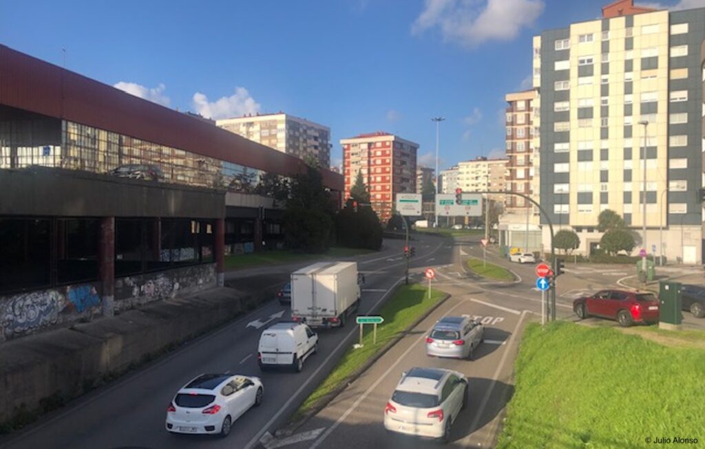 aspecto actual de la antigua Estación de Autobuses de Vigo, que estuvo en funcionamiento más de treinta años