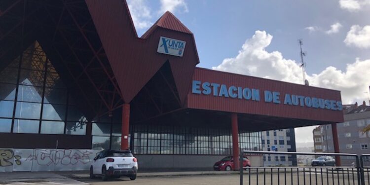 Este es el aspecto actual de la antigua Estación de Autobuses de Vigo, que estuvo en funcionamiento más de treinta años.
