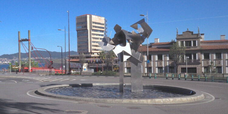 La fuente del Bicentenario vuelve a funcionar