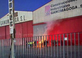 Trabajadores y administradores concursales de Ganomagoga interrumpen el ERE durante nueve días