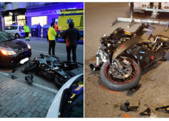 Muere el peatón atropellado por una moto en la Avenida da Florida de Vigo