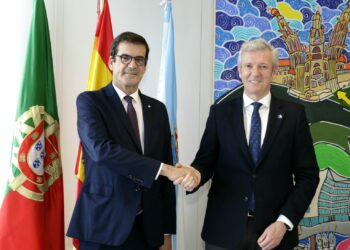 Rueda traslada al alcalde de Oporto la apuesta de la Xunta por avanzar en las conexiones ferroviarias con Portugal