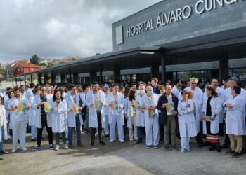 Concentraciones por la huelga de médicos con “mano tendida” al Sergas para que “inicie las negociaciones”
