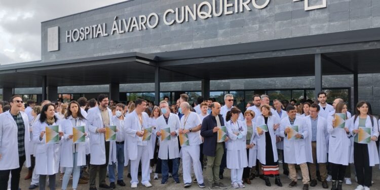 Vigo lidera el seguimiento de la huelga de médicos