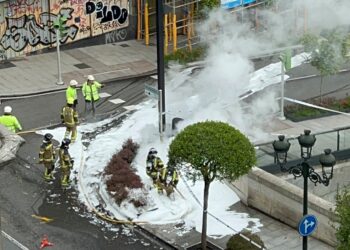 Una avería en un cable subterráneo deja sin suministro eléctrico a Vialia Vigo y calles próximas