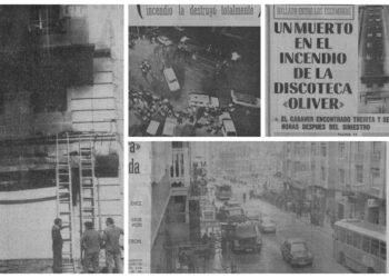 El pavoroso incendio de la discoteca Oliver Un joven pereció en aquel dramático siniestro de 1975, año en el que también ardió en Vigo la sala de fiestas Elektra