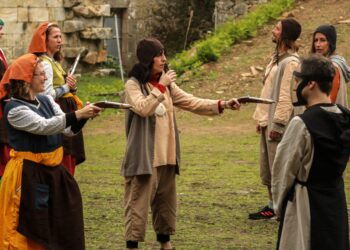 Los juegos, la cultura y la emoción vuelven al monasterio de Oia
